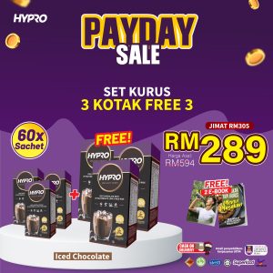 PAKEJ KURUS (BELI 3 PERCUMA 3)
